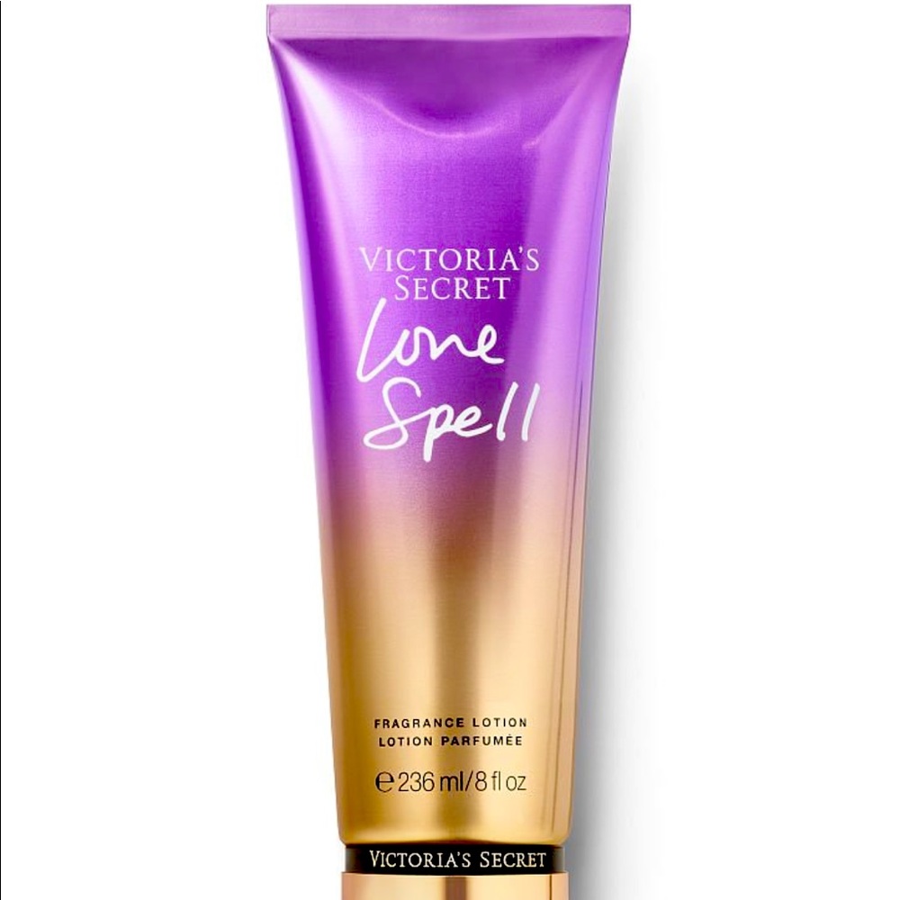 Two Victoria's Secret Love Spell Fragrance Lotion